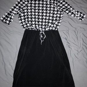 Black & White Dress, Shelby & Palmer